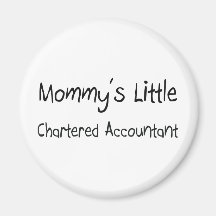 Mommys Little Chartered Accountant Fridge Magnets
