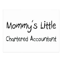 Mommys Little Chartered Accountant Post Card