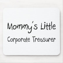 Mommys Little Corporate Treasurer Mouse Mat