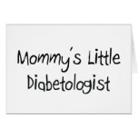 Mommys Little Diabetologist cards