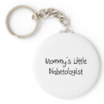 Mommys Little Diabetologist keychains