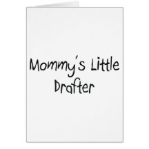Mommys Little Drafter Cards