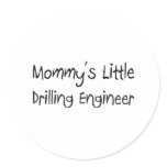 Mommys Little Drilling Engineer stickers