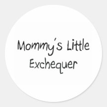 Mommys Little Exchequer Stickers