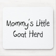 Mommys Little Goat Herd Mouse Pads