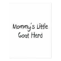 Mommys Little Goat Herd Postcards
