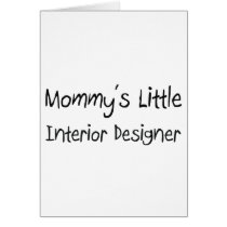 Mommys Little Interior Designer cards