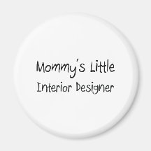 Mommys Little Interior Designer Fridge Magnets