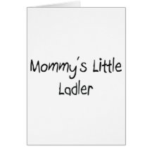 Mommys Little Ladler Greeting Card