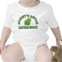 Mommy's Little Leprechaun Baby Shirt