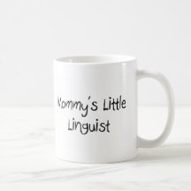 Mommys Little Linguist Mug