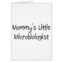 Mommys Little Microbiologist cards