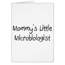Mommys Little Microbiologist Cards