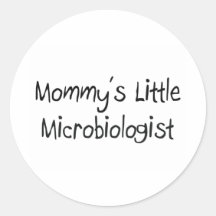 Mommys Little Microbiologist Stickers