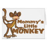 Mommy's Little Monkey Cards