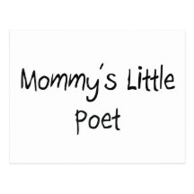 Mommys Little Poet Post Cards