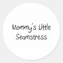 Mommys Little Seamstress Stickers