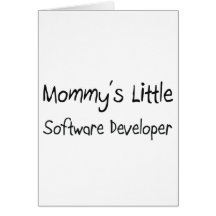 Mommys Little Software Developer Cards