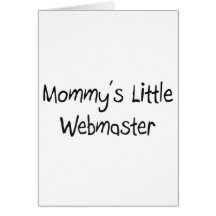 Mommys Little Webmaster Cards