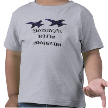 Mommy's little wingman tees