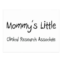 Mommys peu d'associé clinique de recherches carte postale