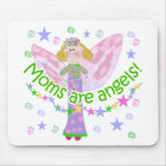 Moms Are Angels Mouse Pads