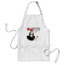 Moms Are Smarter T-shirts and Gifts For Her Aprons