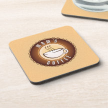 Mom's Coffee Coaster