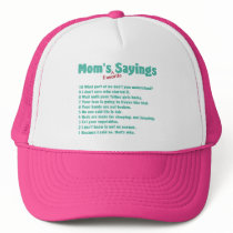 Mom's favourite sayings on gifts for her.