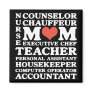 Mom's Jobs Mother's Day Magnet