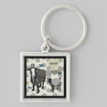 Mom's Love Junebug & Fainting Goat Baby keychains