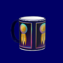 Mom's No 1 Ribbon mugs