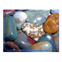 Mom's Polished Rocks Post Cards