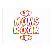 Moms Rock Post Card