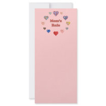 Mom's Rule Full Color Rack Card