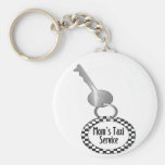 Mom's Taxi Service Keychain
