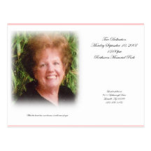 moms tree dedication post cards