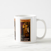 Mon ami de théâtre de cru de l'Inde Tasse À Café