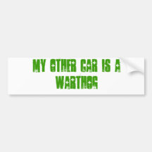 Mon autre voiture est un warthog adhésifs pour voiture