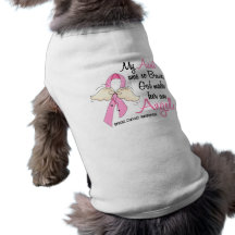 Mon cancer du sein de tante Is An Angel 2 Manteaux Pour Animaux Domestiques