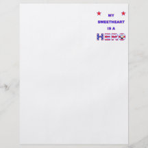 Mon chéri est un héros tract personnalisé
