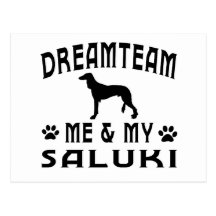 Mon chien de Saluki Cartes Postales