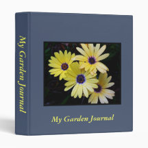 Mon classeur de journal de jardin