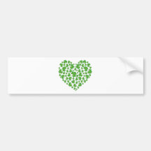 Mon coeur irlandais autocollant pour voiture