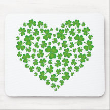 Mon coeur irlandais tapis de souris