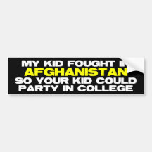 Mon enfant combattu en Afghanistan Autocollants Pour Voiture