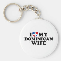 Mon épouse dominicaine porte-clef