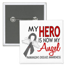 Mon héros est mon :maladie de Parkinson d'ange Badge