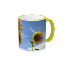 Mon jaune de tournesols mugs à café