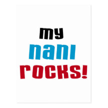 Mon Nani bascule le T-shirts et les cadeaux Cartes Postales